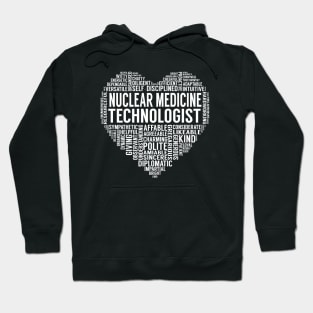 Nuclear Medicine Technologist Heart Hoodie